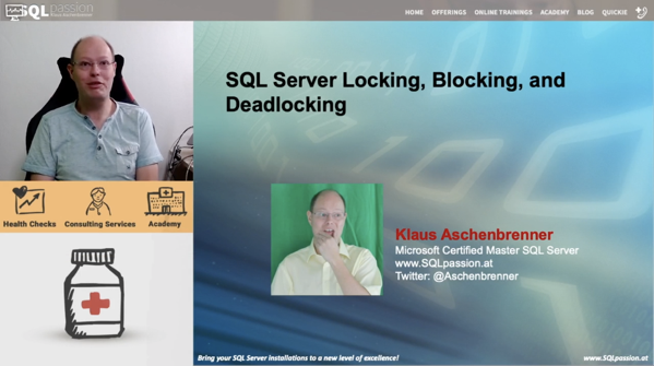 SQL Server Locking, Blocking, and Deadlocking – SQLpassion